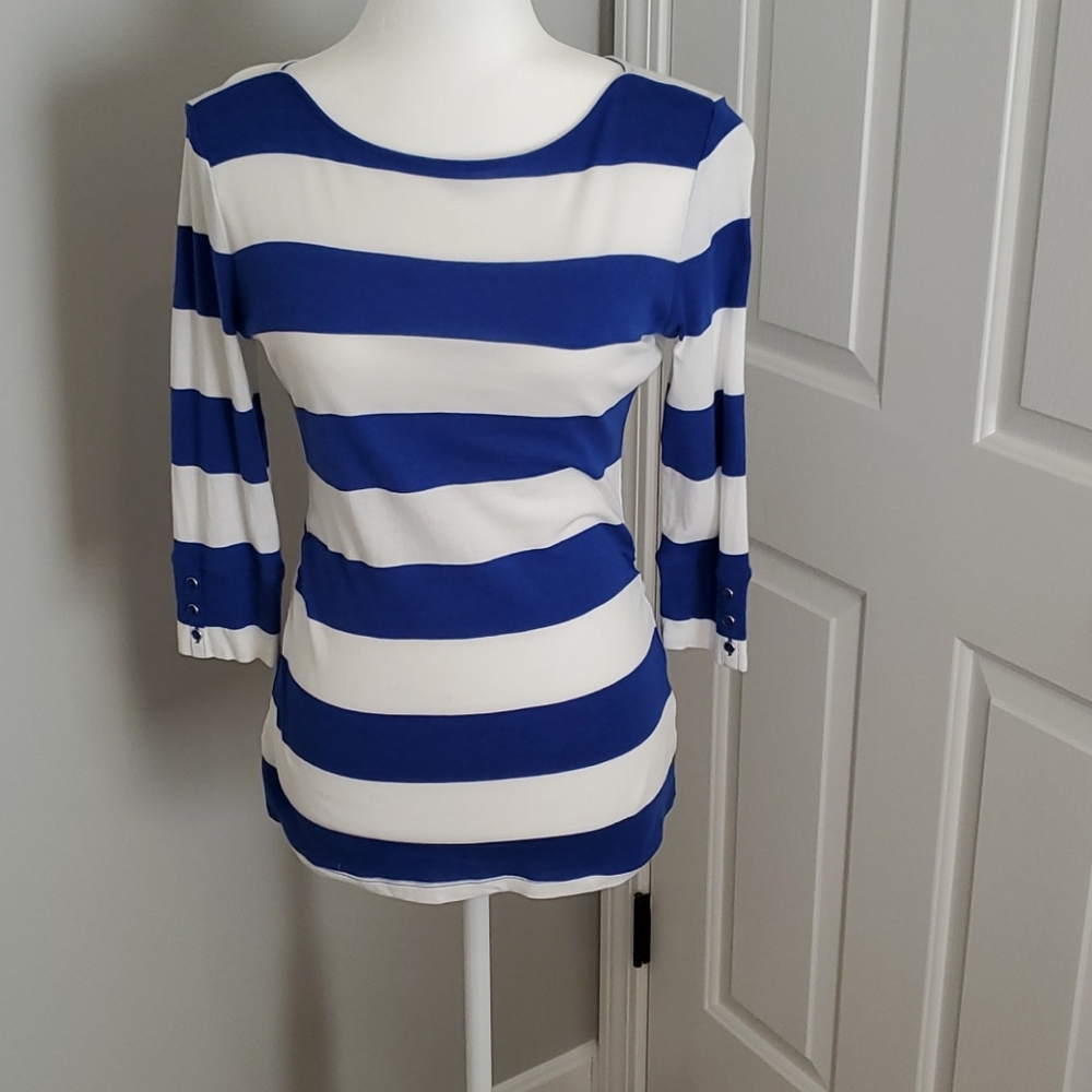 NY&C 3/4 length sleeve cotton shirt